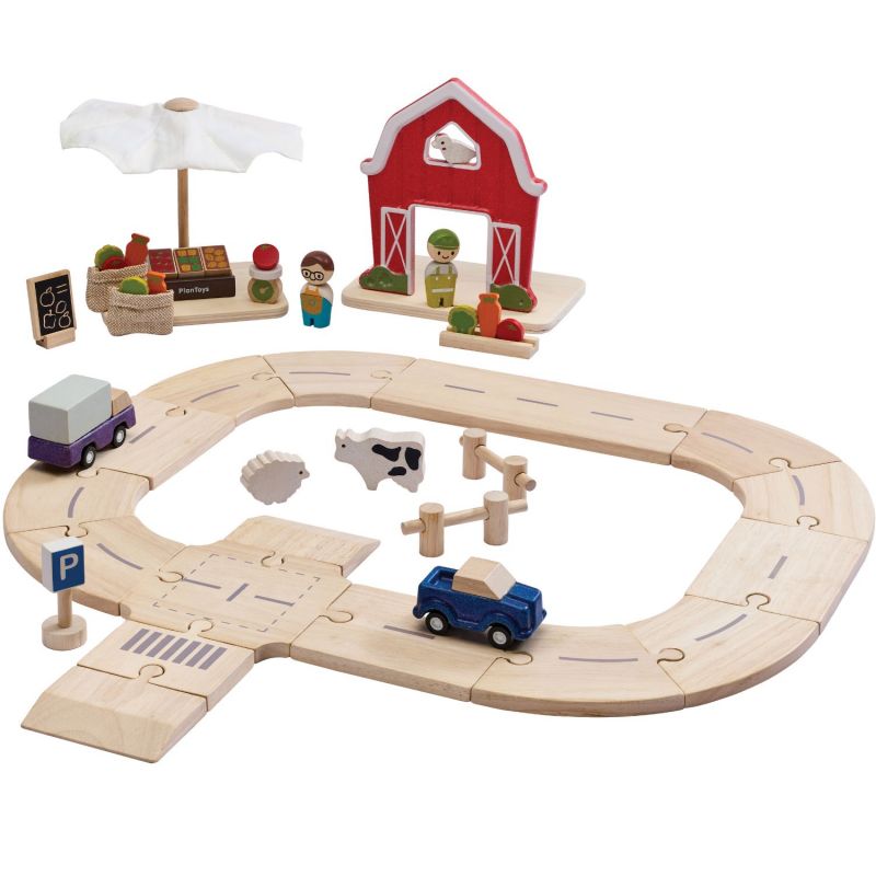 Circuit Routier De la Ferme au Marché Plan'City Plan Toys Produit 1