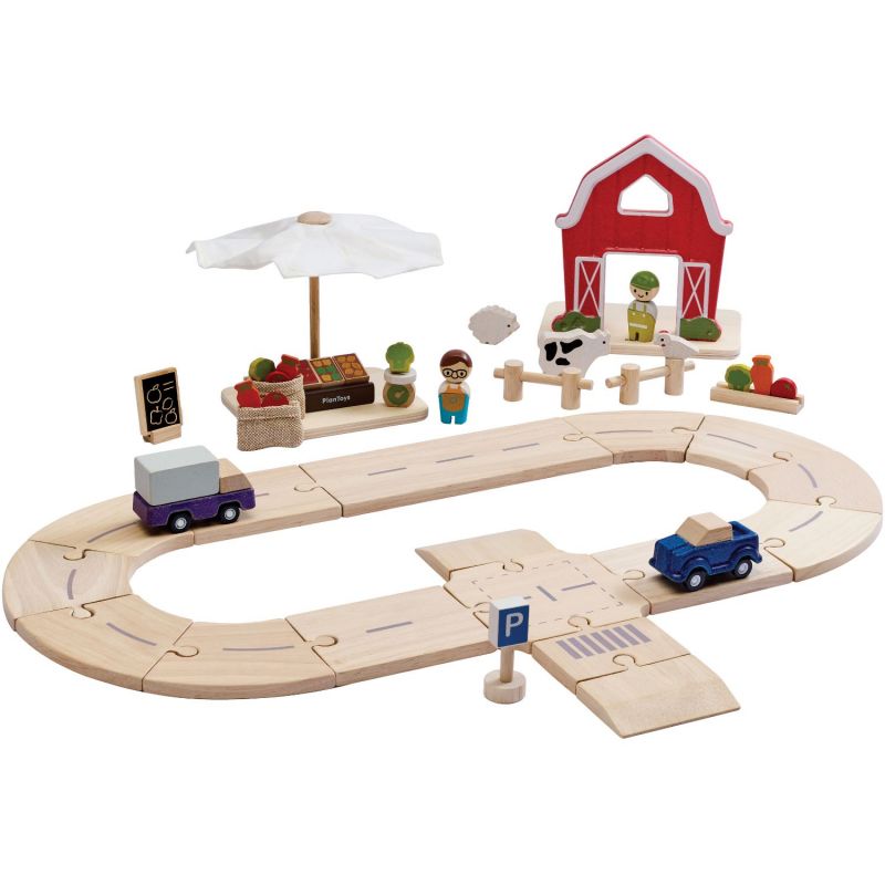 Circuit Routier De la Ferme au Marché Plan'City Plan Toys Produit 2