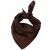Variation Marron, noir du produit Lange Gaze Léopard Marron (65 x 65 cm) de la marque Atelier Wagram