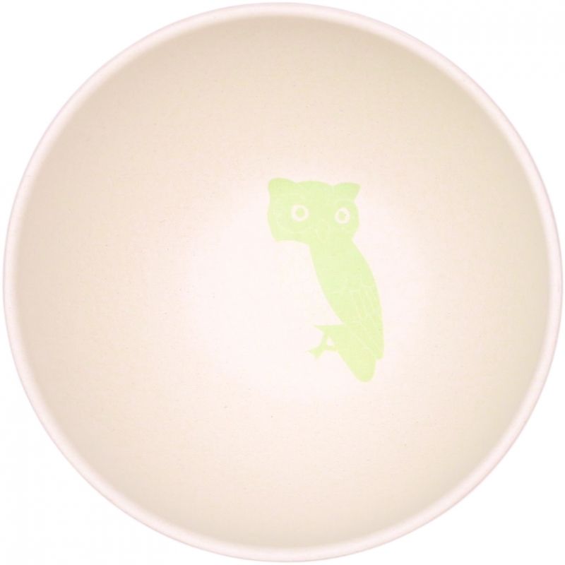 Grand bol en bambou chouette Woodland (16,3 cm) Love Maé