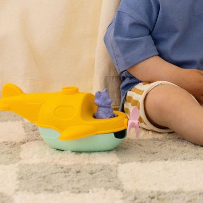 Hydravion Bateau Jaune