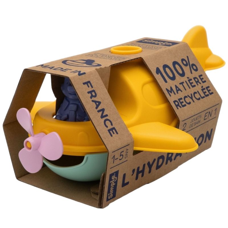 Hydravion Bateau Jaune Simple Packaging 6