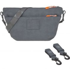 Sac à poussette anthracite - Lässig 