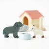 Animaux domestiques chien et chat pour maison de poupée en bois FSC Le Toy Van Ambiance 2
