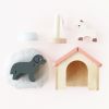 Animaux domestiques chien et chat pour maison de poupée en bois FSC Le Toy Van Ambiance 6