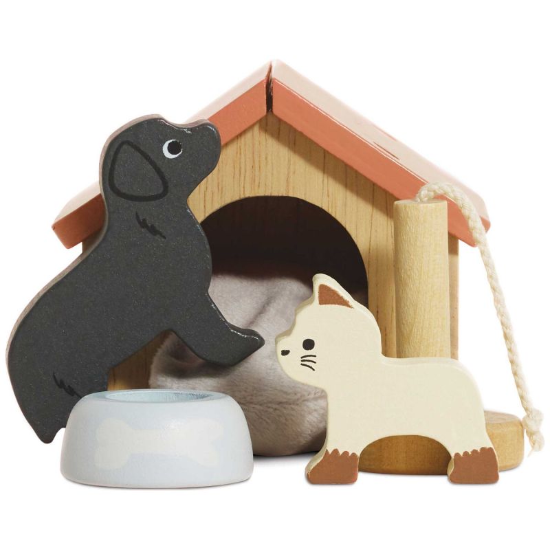 Animaux domestiques chien et chat pour maison de poupée en bois FSC Le Toy Van Produit 1