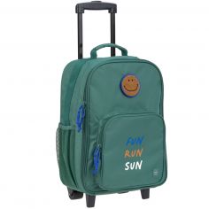 Valise à roulettes Little Gang Vert foncé - Lässig 