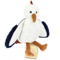 Peluche Trésors Marins Mouette (23 cm) - Histoire d'Ours