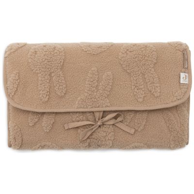 Tapis à langer nomade Miffy Jacquard Teddy Biscuit Jollein