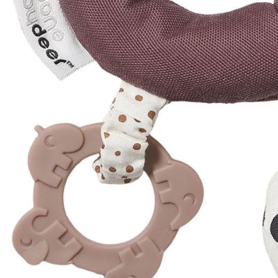 Hochet anneau d'activités rose