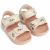 Variation Rose, écru, vert du produit Sandales de plage Blumer Peach (pointure 23) de la marque Liewood