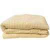 Housse de couette percale de coton Vichy Tournesol (75 x 120 cm) Kadolis Produit 1