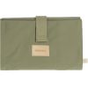 Tapis à langer waterproof Baby on the go Olive Green - Nobodinoz