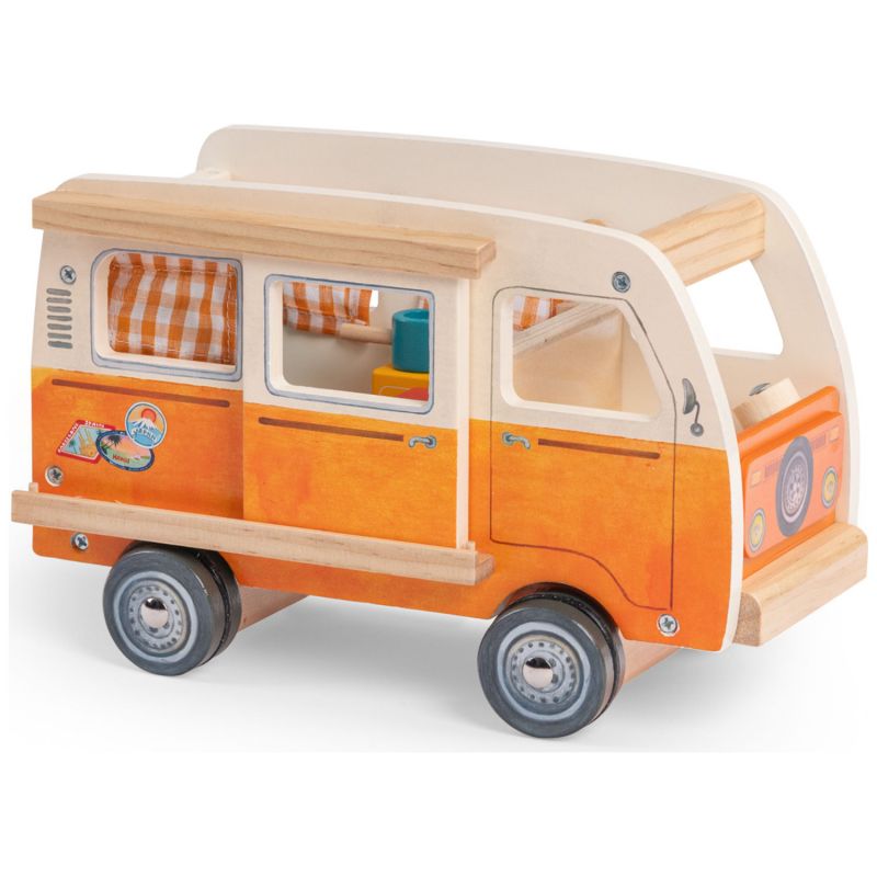 Van en bois La Grande Famille Moulin Roty Produit 3