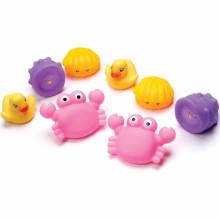 Arroseurs de bain rose (8 pièces)  par Playgro