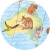 Puzzle d'observation avec livret Les animaux du monde (100 pièces)  par Djeco