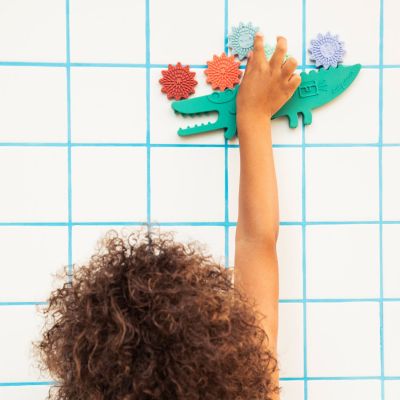 Balancier crocodile pour le bain