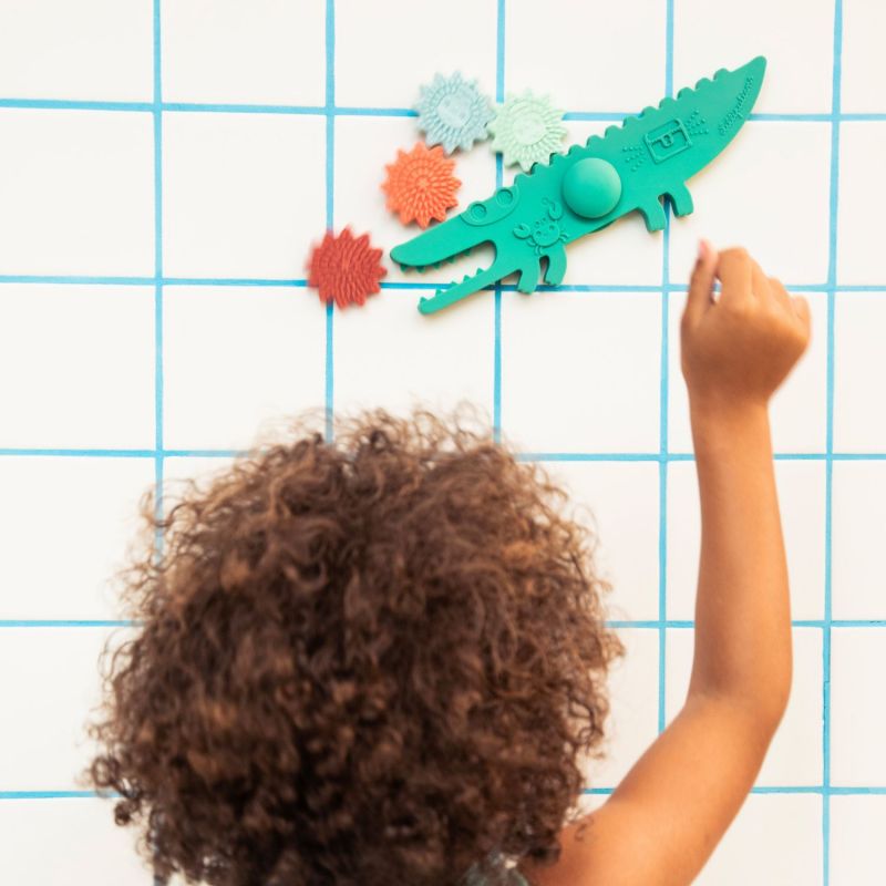 Balancier crocodile pour le bain Lilliputiens Ambiance 5