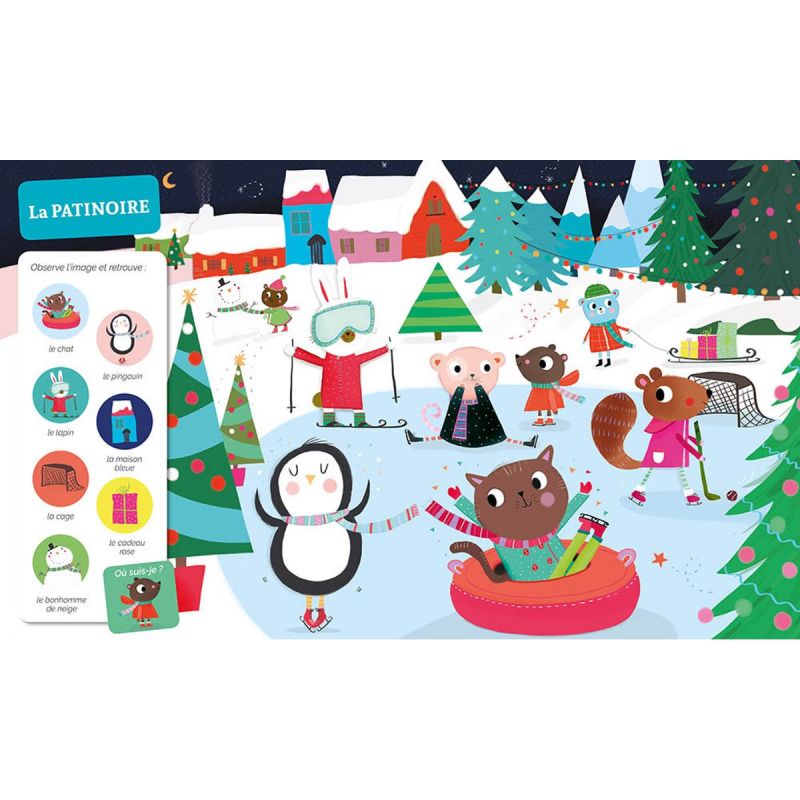 Livre Cherche et trouve des tout-petits - Dans le froid - Reconditionné Auzou Editions Produit 2