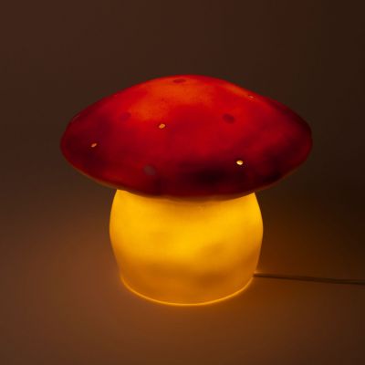 Lampe veilleuse champignon Brique Rouge