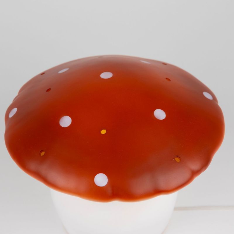 Lampe veilleuse champignon Brique Rouge Egmont Toys Ambiance 5