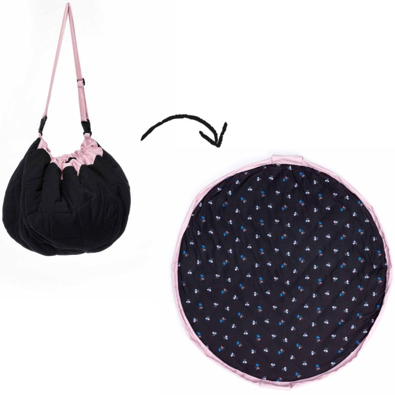 Tapis de jeu nomade 2 en 1 Soft Fleur Play&Go