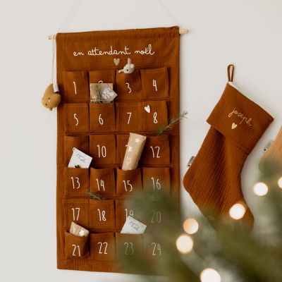 Chaussettes de Noël Gaze Caramel (personnalisable)