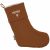 Variation Marron du produit Chaussettes de Noël Gaze Caramel (personnalisable) de la marque Atelier Wagram