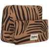 Trousse de toilette XL Alix Zèbre Cannelle Hindbag Produit 4