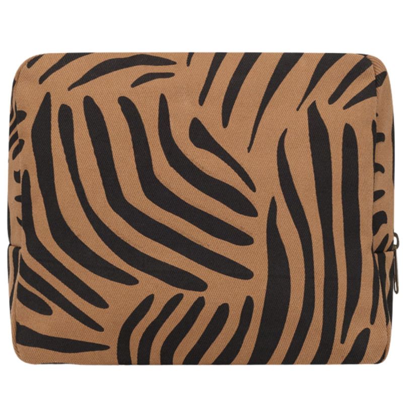 Trousse de toilette XL Alix Zèbre Cannelle Hindbag Produit 3