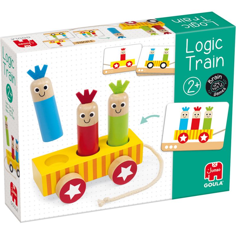 Jeu de logique Logic Train Goula