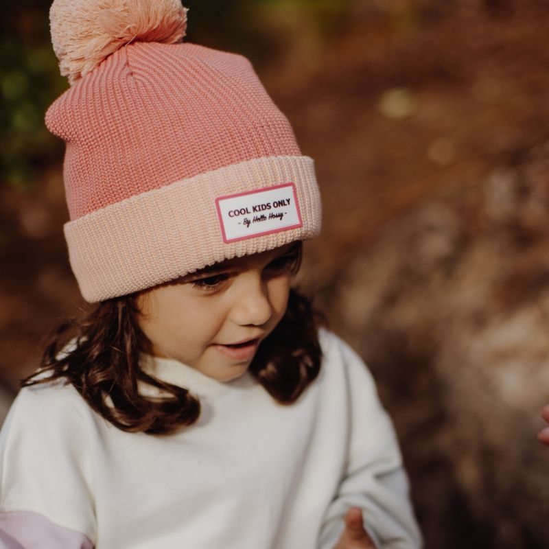 Bonnet Color Block Blush (2-5 ans) Hello Hossy Ambiance 5