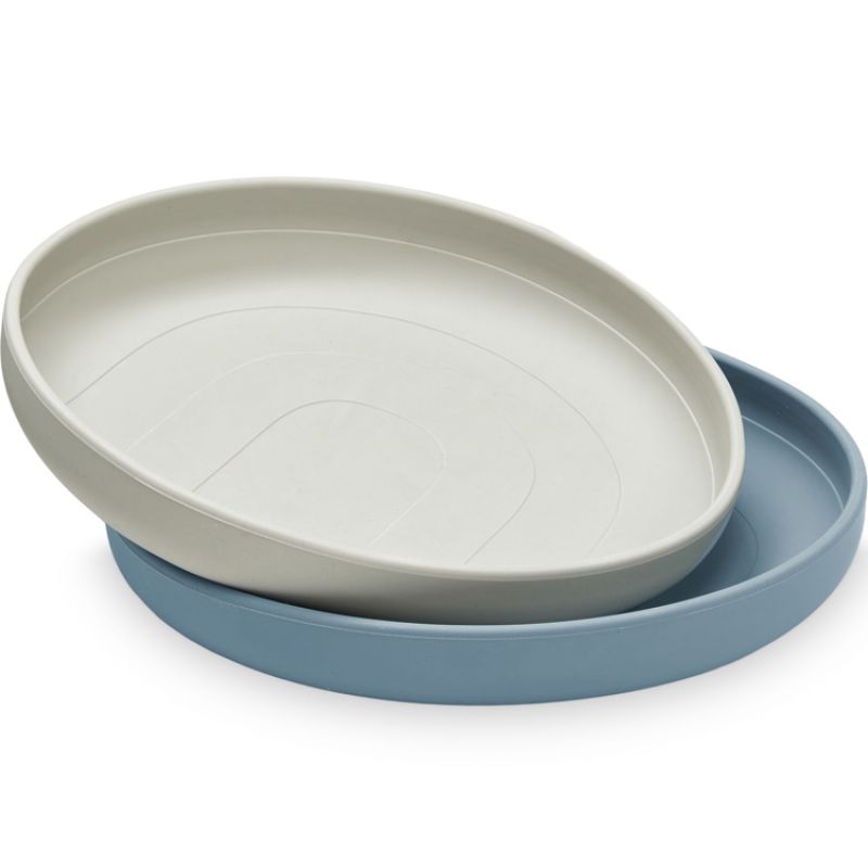 Lot de 2 assiettes en silicone arc-en-ciel Midnight Mix Cam Cam Copenhagen