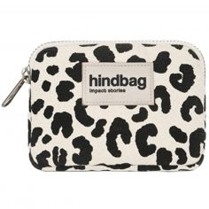 Porte-monnaie Lili Léopard Ecru - Hindbag