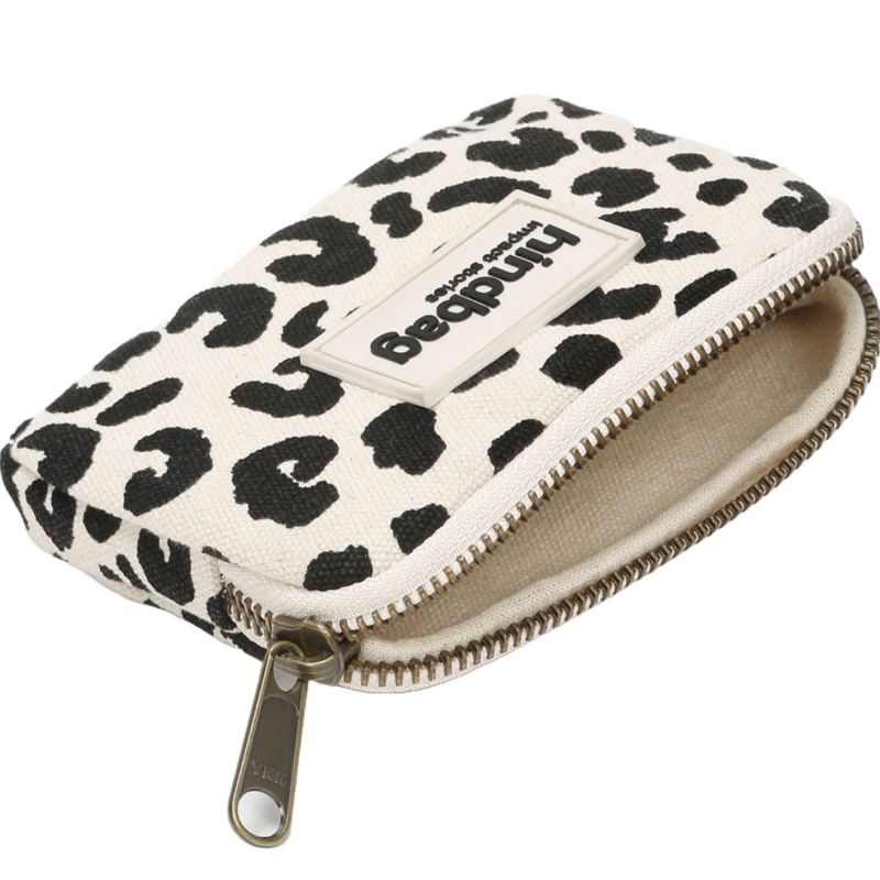 Porte-monnaie Lili Léopard Ecru Hindbag Produit 3