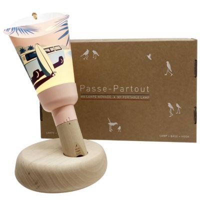 Coffret lampe nomade 5 en 1 - Vanlife - Rose poudré Maison Polochon