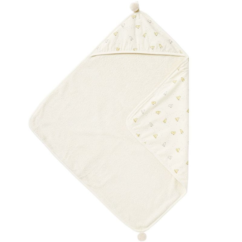Cape de bain poussin Chick (76 x 76 cm) Pehr 