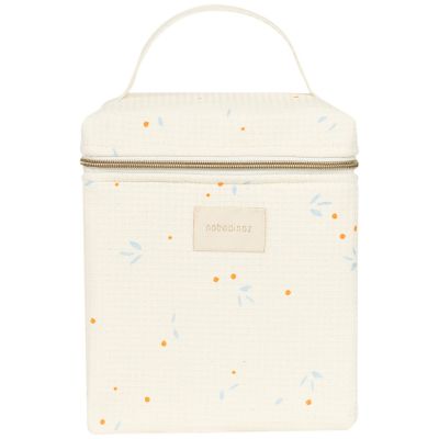 Sac isotherme pour biberon et déjeuner Concerto Opera Orange Cherries Nobodinoz