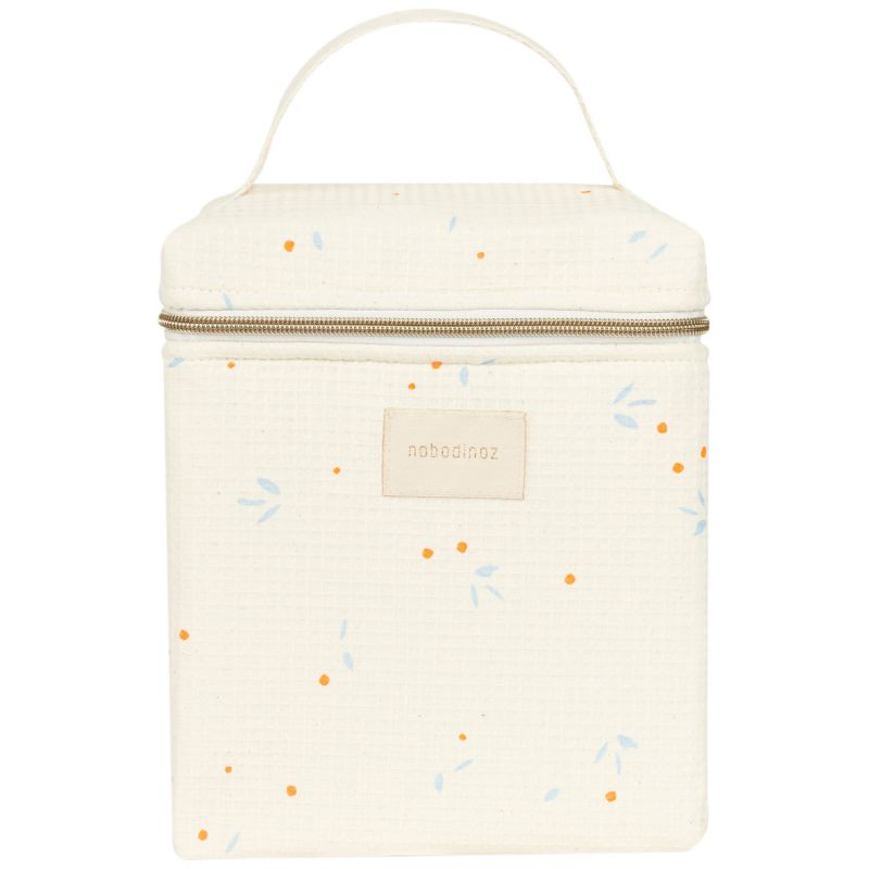 Sac isotherme pour biberon et déjeuner Concerto Opera Orange Cherries Nobodinoz Produit 1