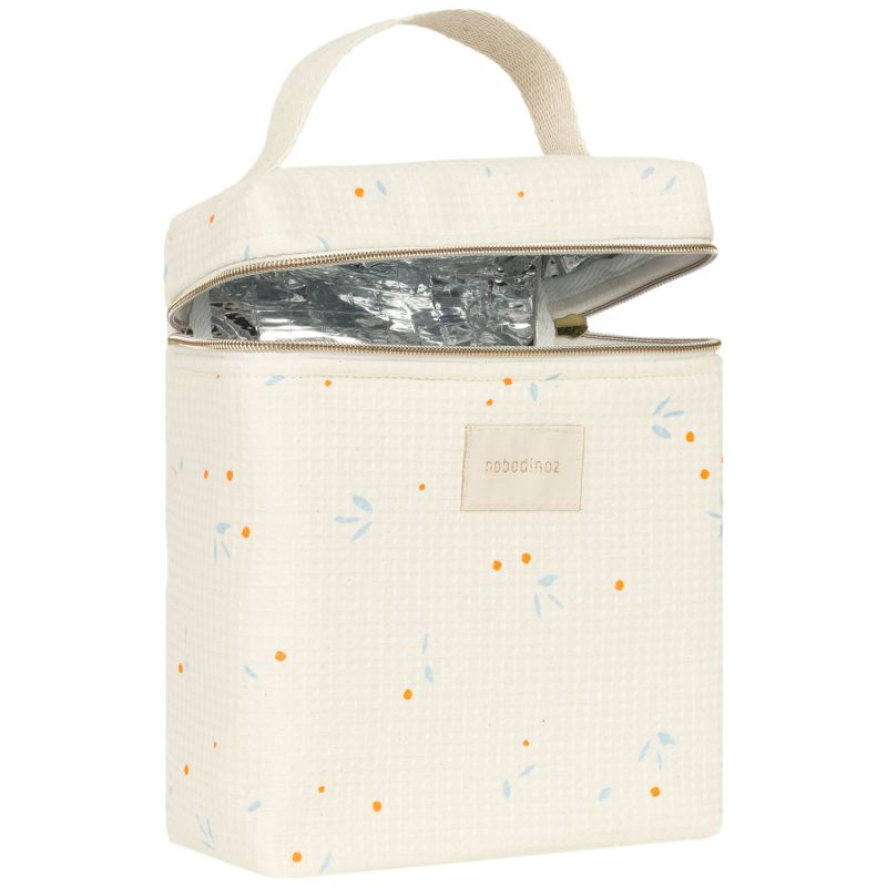Sac isotherme pour biberon et déjeuner Concerto Opera Orange Cherries Nobodinoz Produit 4