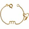 Bracelet chaîne La petite minuscule goldfilled jaune (personnalisable) - Padam Padam