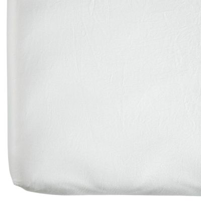 Drap housse pur coton bio Blanc (60 x 120 cm)