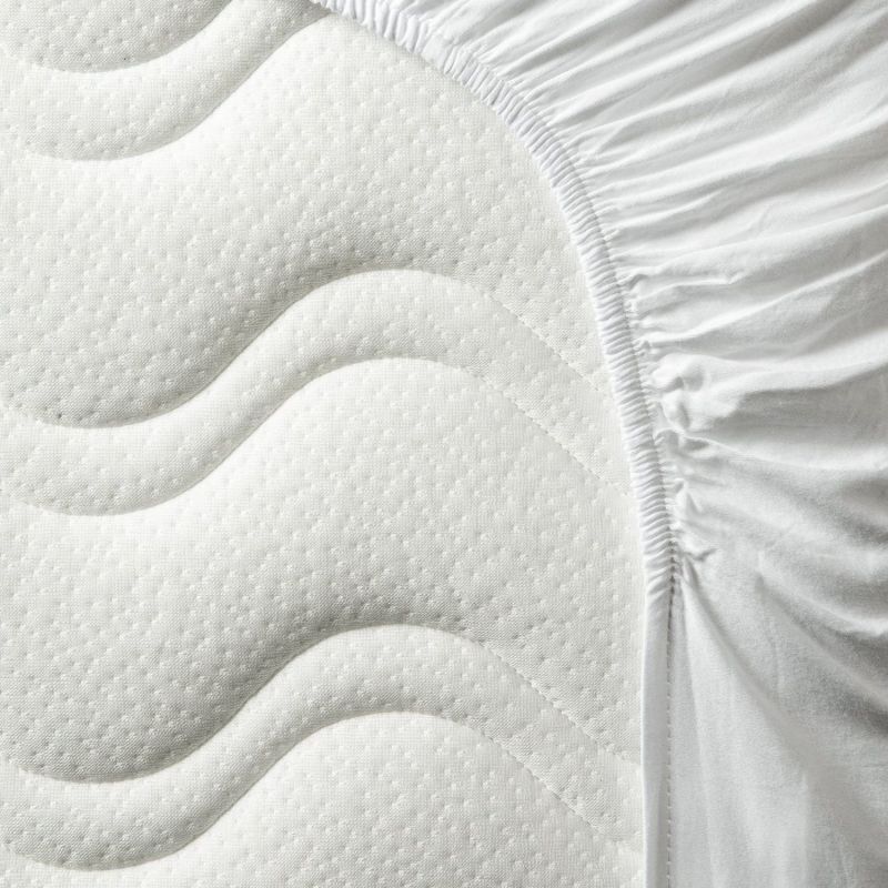 Drap housse pur coton bio Blanc (60 x 120 cm) Kadolis Ambiance 3