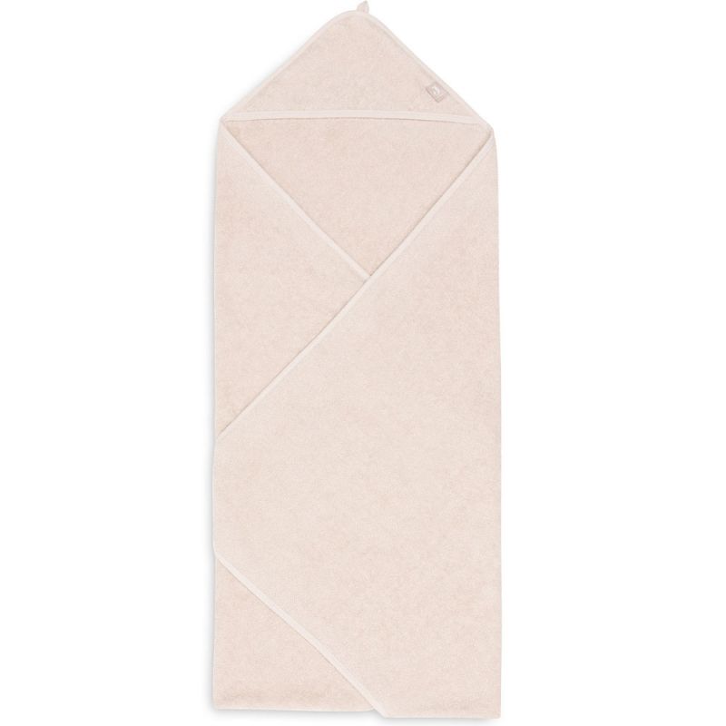 Cape de bain en éponge Pale Pink (100 x 100 cm) Jollein