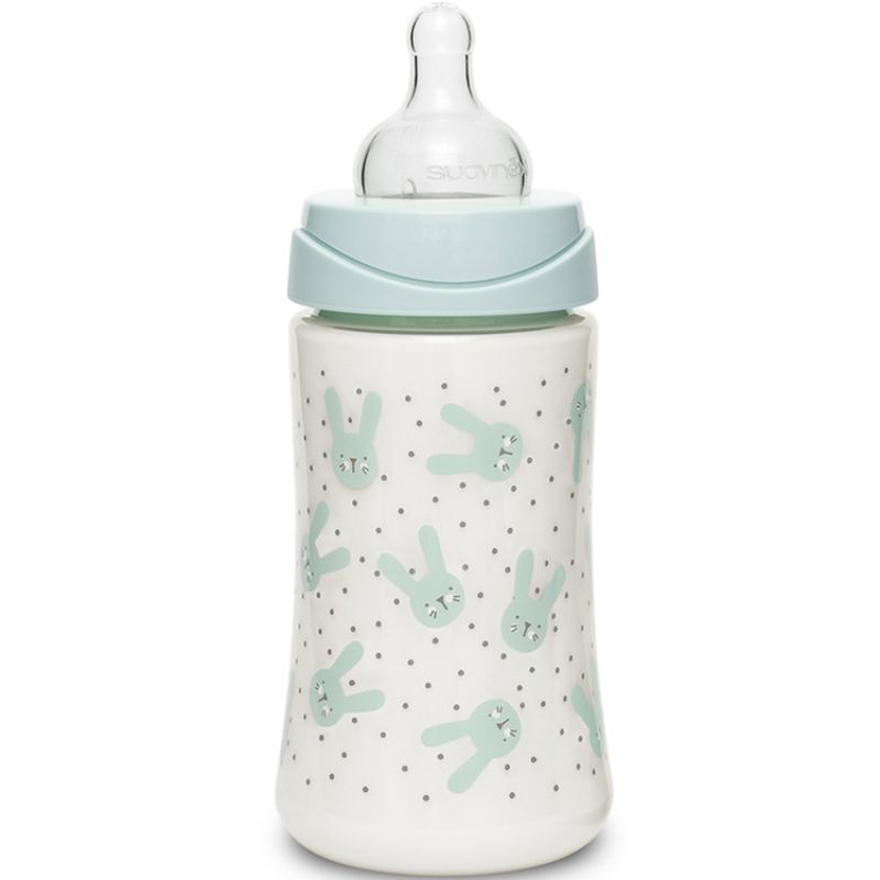 Biberon Hygge Baby lapin vert (270 ml) Suavinex