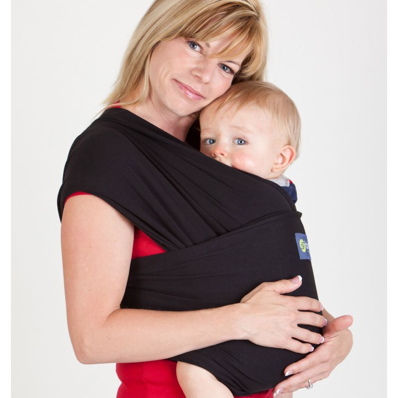 Echarpe de portage Boba Wrap noir (5 m) Boba