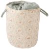 Maxi panier de rangement à anses jardin enchanté et vert de gris (40x45cm) BB & Co Produit 1