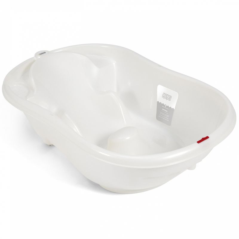 Baignoire bébé Acqua Bambino Pearl white blanche (2 positions) Mamas and Papas