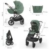 Poussette 2 en 1 Prime 3 Dark Green Kinderkraft Produit 9