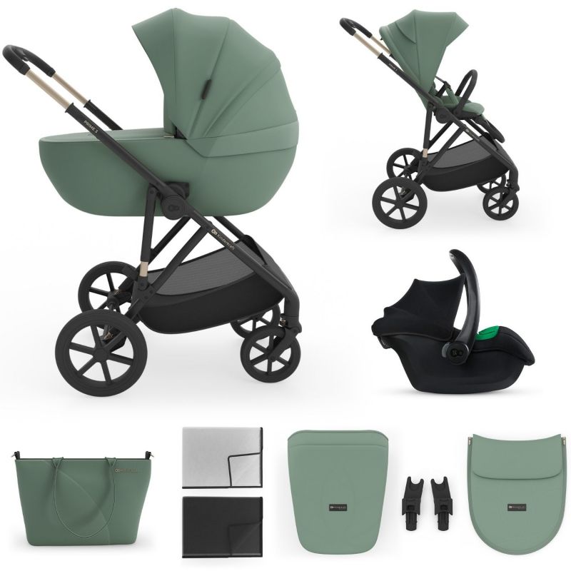 Poussette 2 en 1 Prime 3 Dark Green Kinderkraft Produit 1